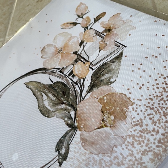 Wall art/painting ~ perfume and flowers - Picture 5 of 5